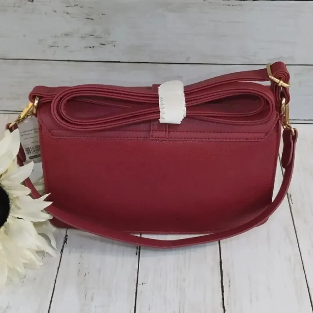 Womens Red Crossbody Purse